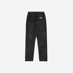 CHROME HEARTS 21FW DENIM CROSS *BLACK/BLACK*