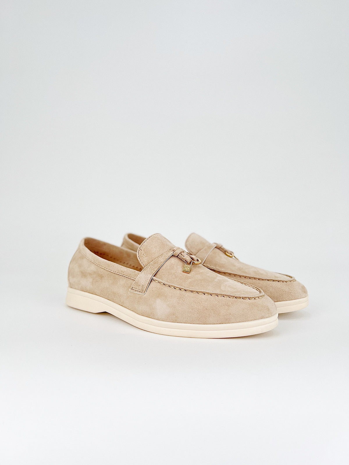 LORO PIANA WHITE SOLE "BEIGE"