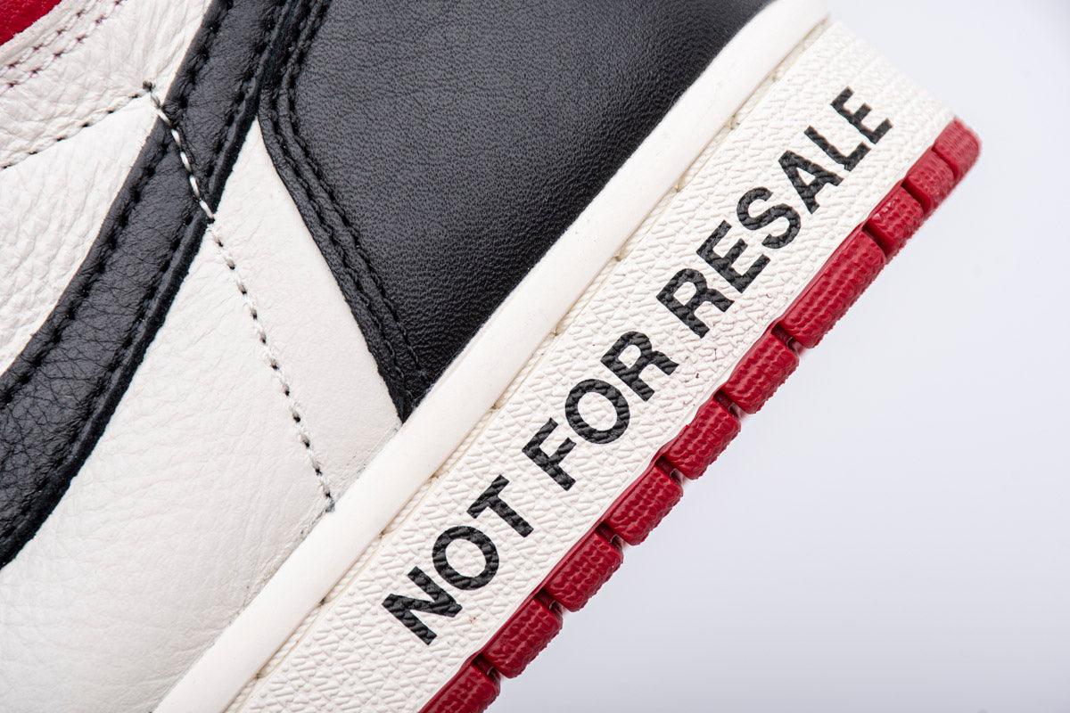 Air Jordan 1 Not for Resale Red