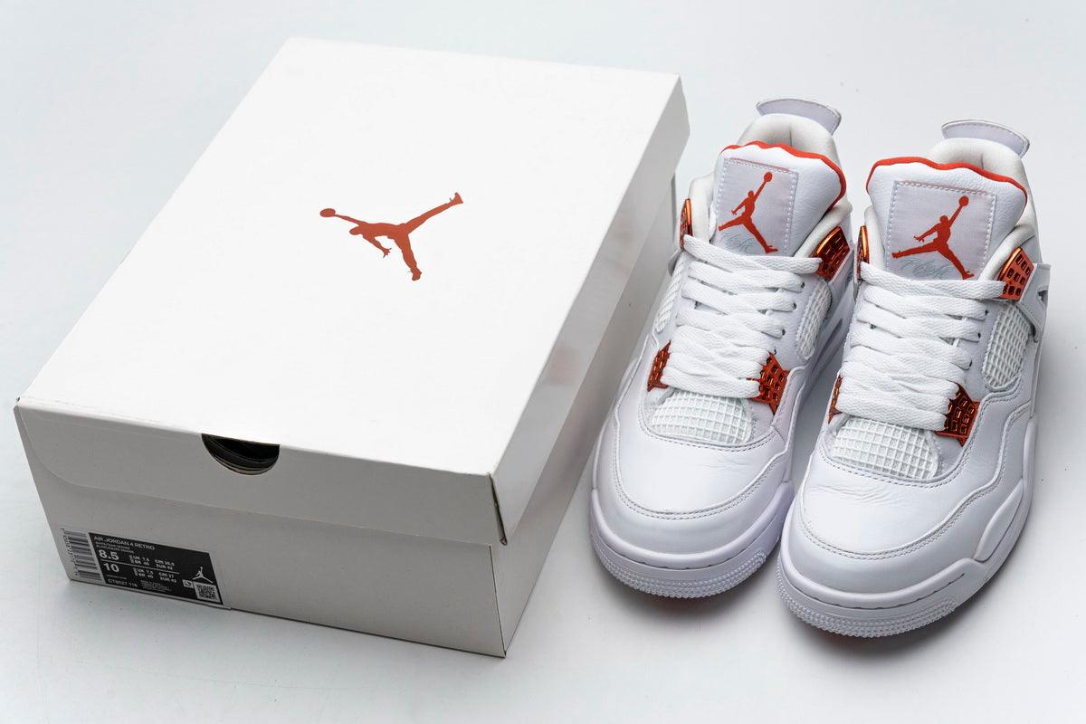 AIR JORDAN 4 RETRO " METALLIC ORANGE "