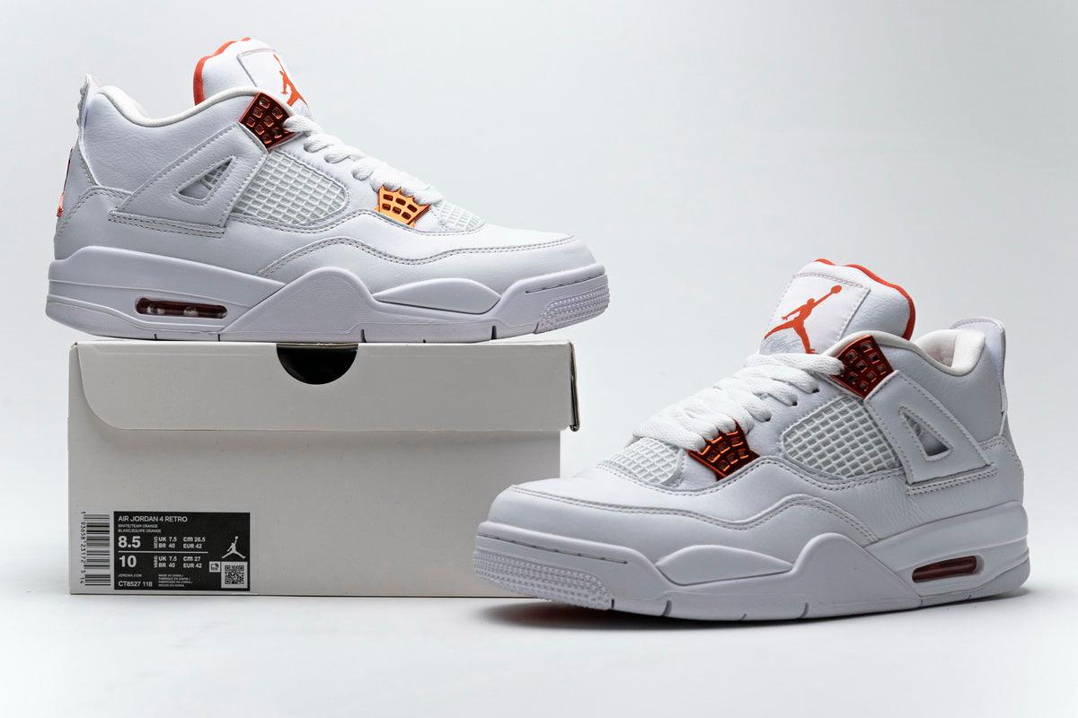 AIR JORDAN 4 RETRO " METALLIC ORANGE "