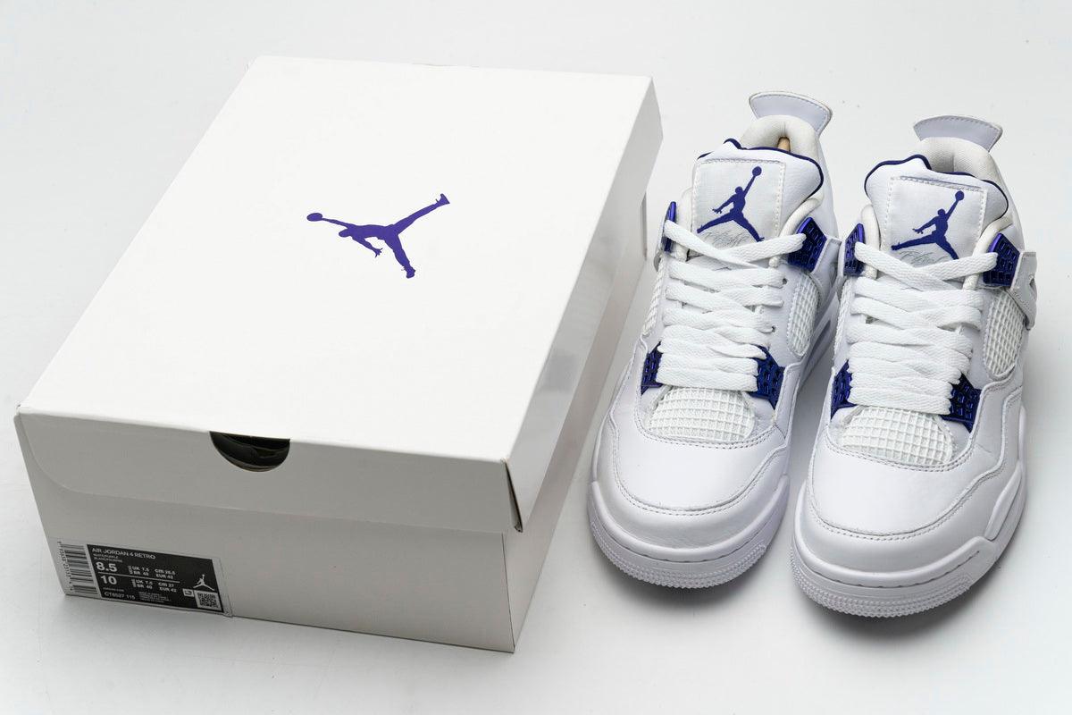AIR JORDAN 4 RETRO " METALLIC PURPLE "