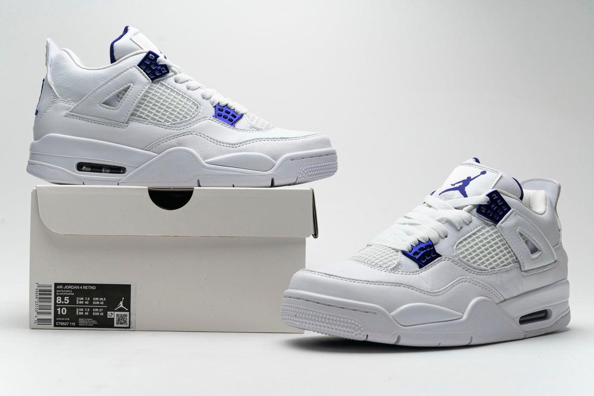 AIR JORDAN 4 RETRO " METALLIC PURPLE "