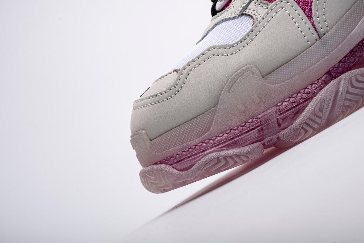 BALENCIAGA TRIPLE S '' WHITE/PURPLE "