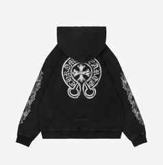 CHROME HEARTS 22FW HOODIE BLACK