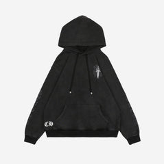 CHROME HEARTS 22FW SWORD HOODIE BLACK