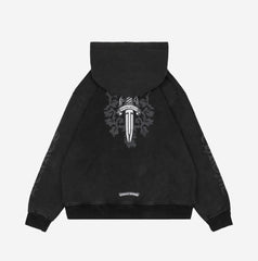 CHROME HEARTS 22FW SWORD HOODIE BLACK