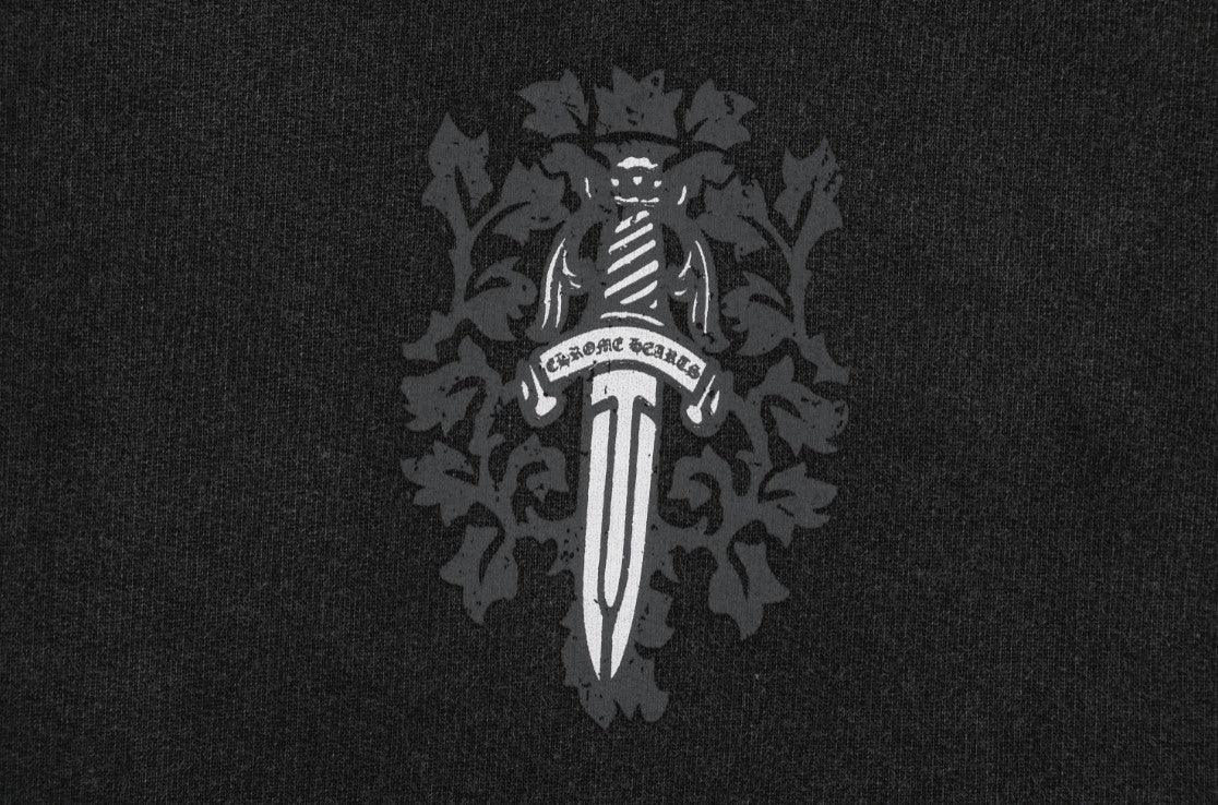 CHROME HEARTS 22FW SWORD HOODIE BLACK