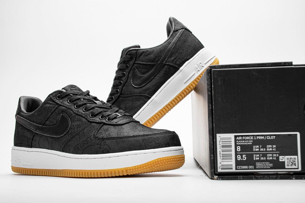 FRAGMENT CLOT X NIKE AIR FORCE " BLACK/RED "