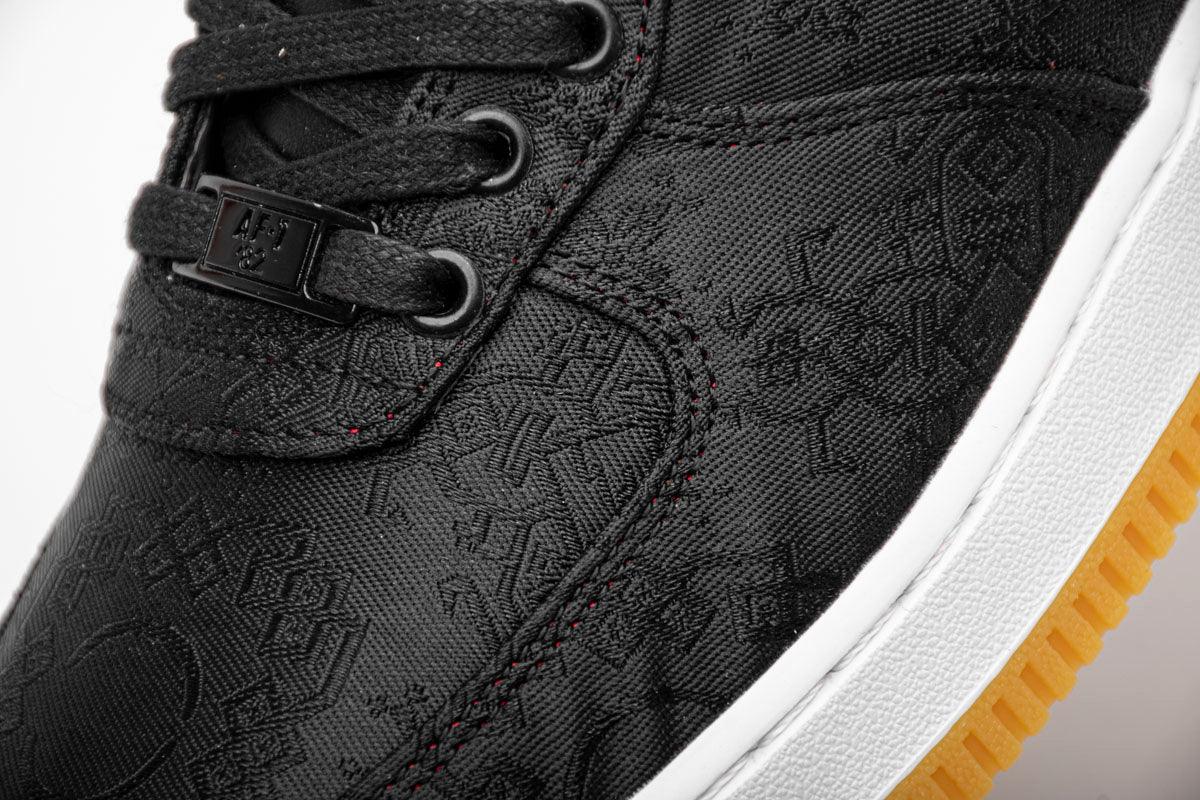 FRAGMENT CLOT X NIKE AIR FORCE " BLACK/RED "