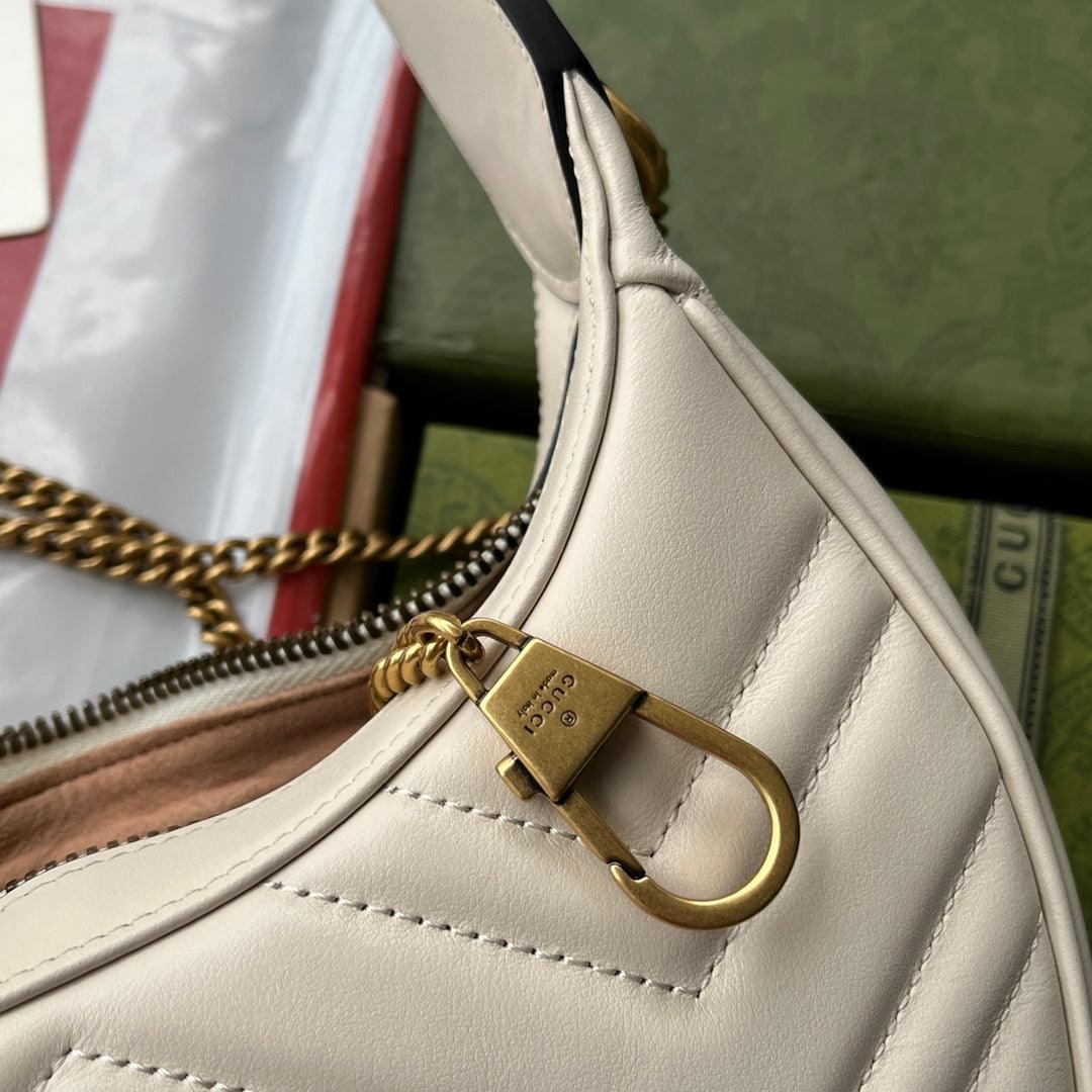 GUCCI MARMONT HALF MOON BAG