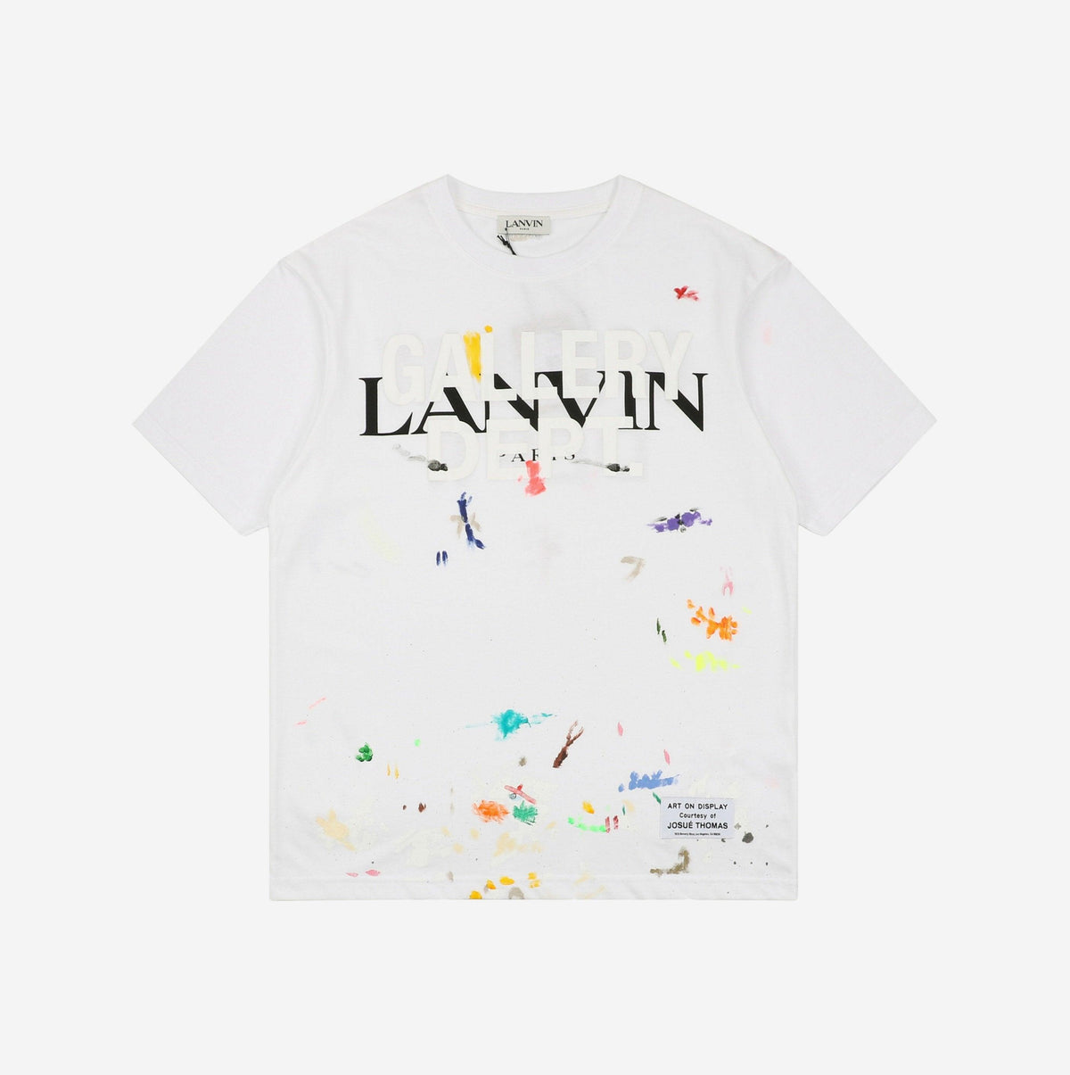 LANVIN x DEPT 21ss PAINT MARKS