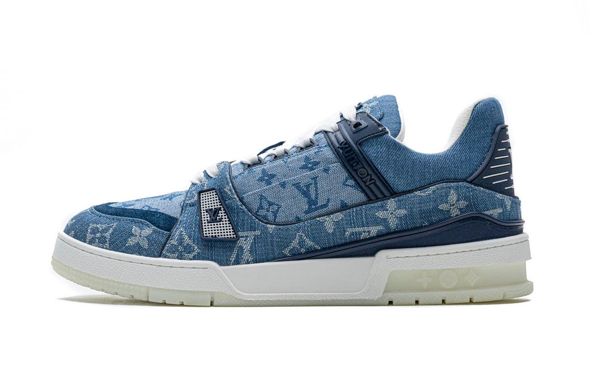 LOUIS VUITTON TRAINER " DENIM MONOGRAM "