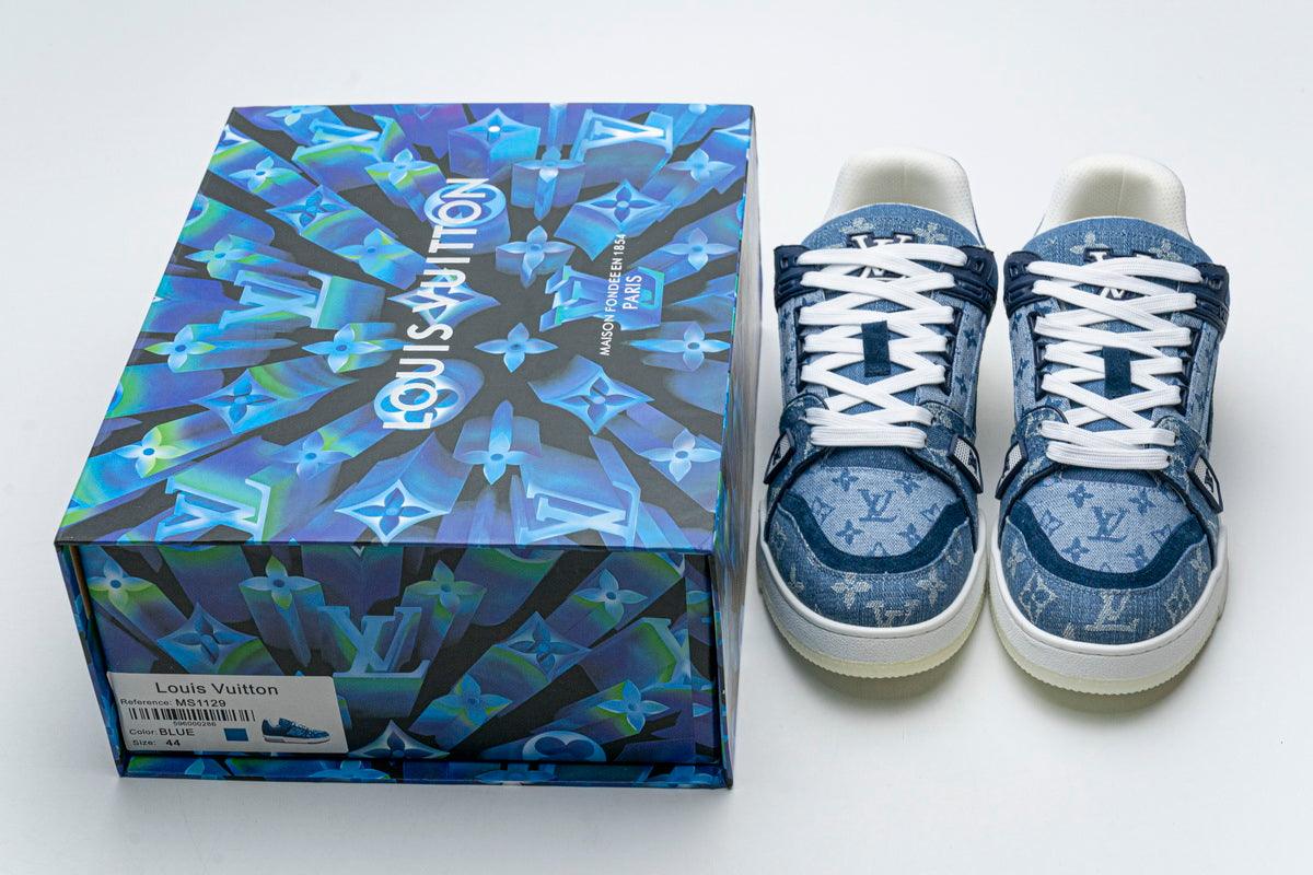 LOUIS VUITTON TRAINER " DENIM MONOGRAM "