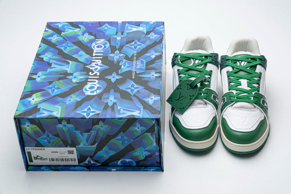 LOUIS VUITTON TRAINER " GREEN"