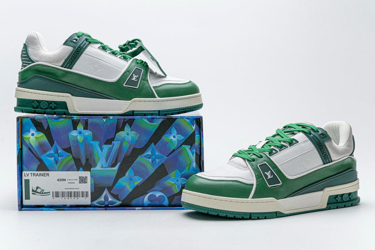 LOUIS VUITTON TRAINER " GREEN"