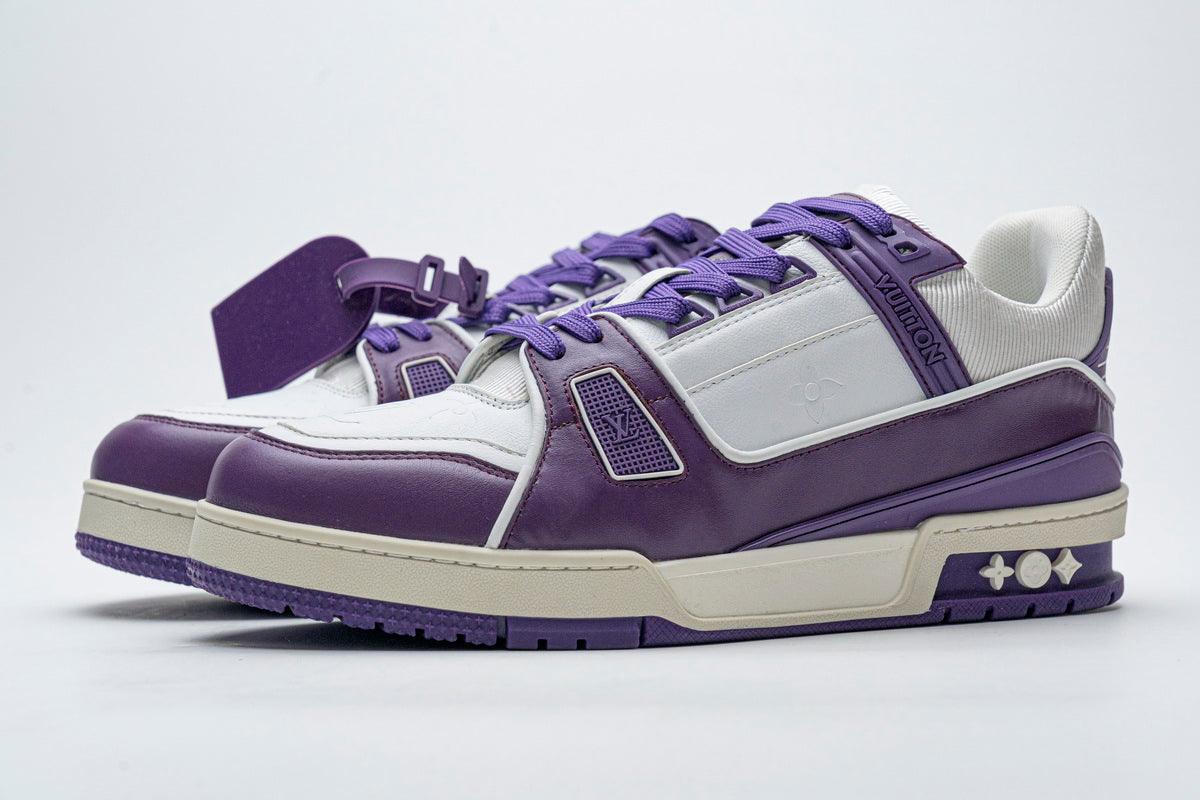 LOUIS VUITTON TRAINER " PURPLE "