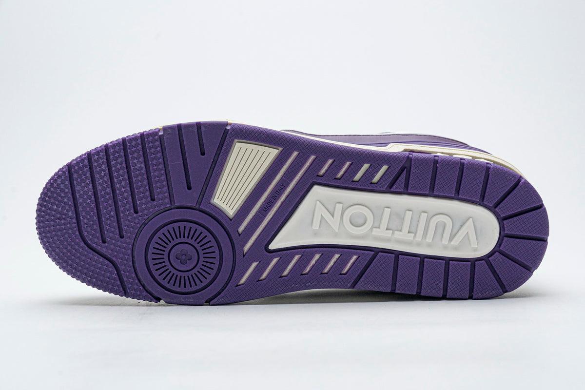 LOUIS VUITTON TRAINER " PURPLE "