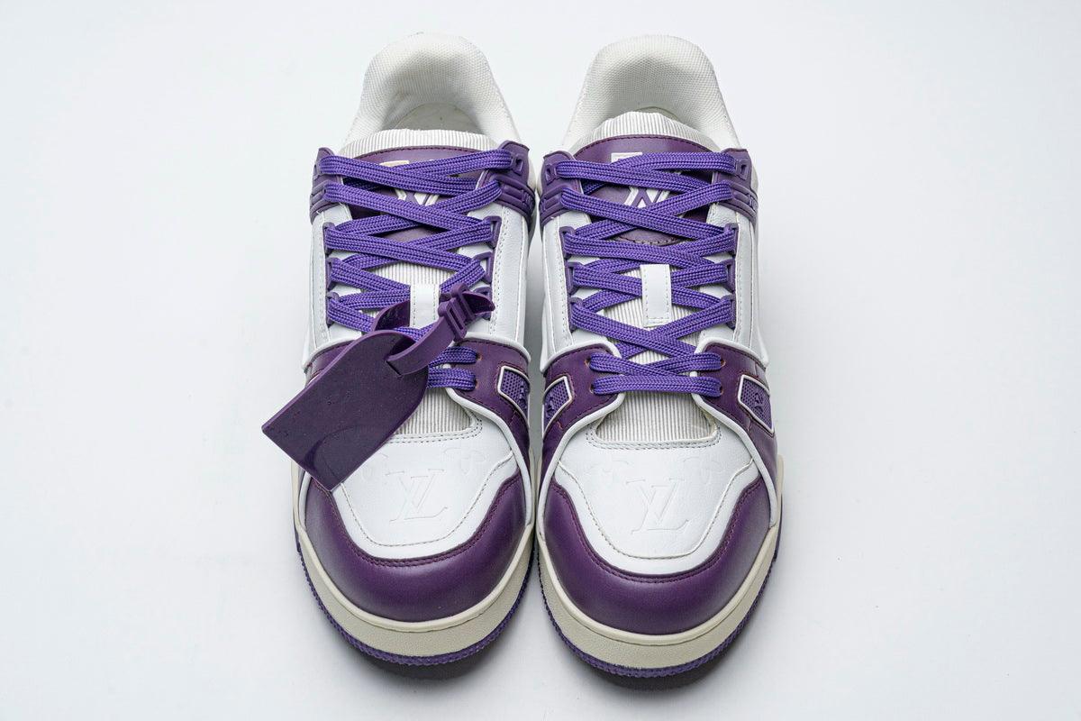 LOUIS VUITTON TRAINER " PURPLE "