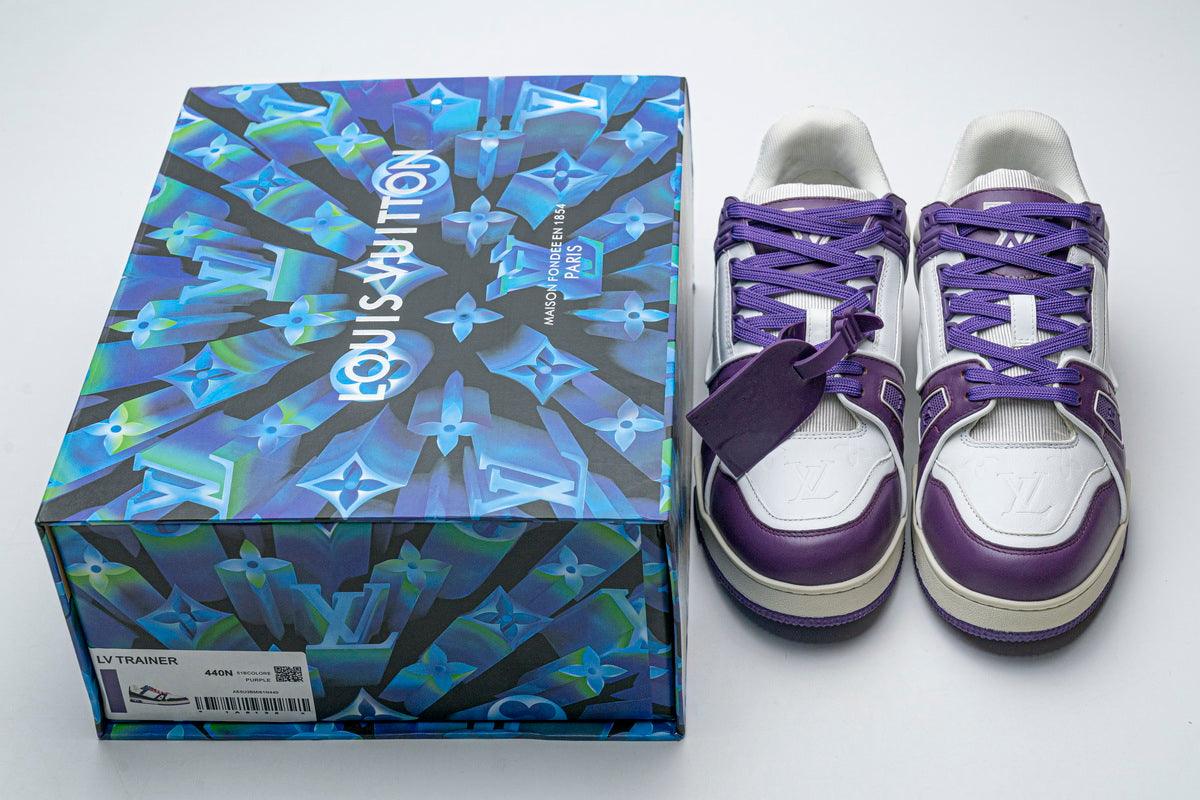 LOUIS VUITTON TRAINER " PURPLE "