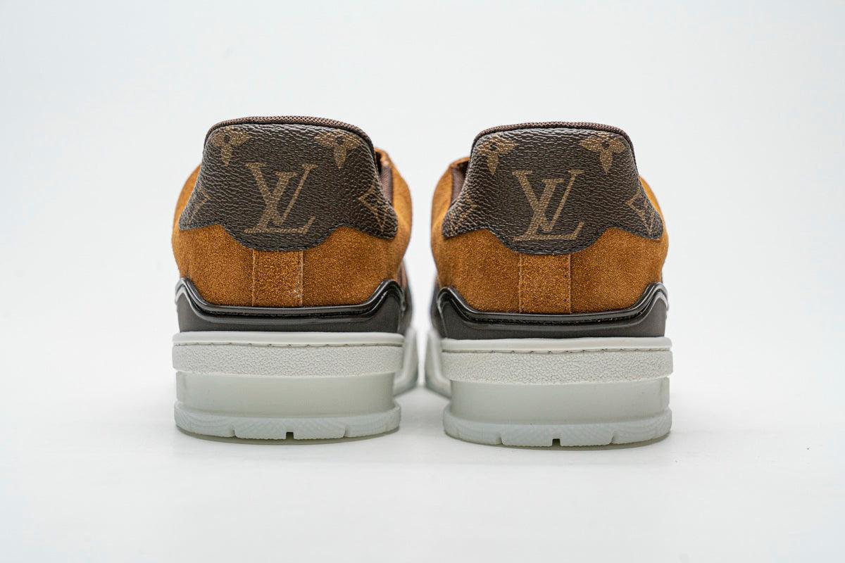 LOUIS VUITTON TRAINER " SUEDE MONOGRAM "