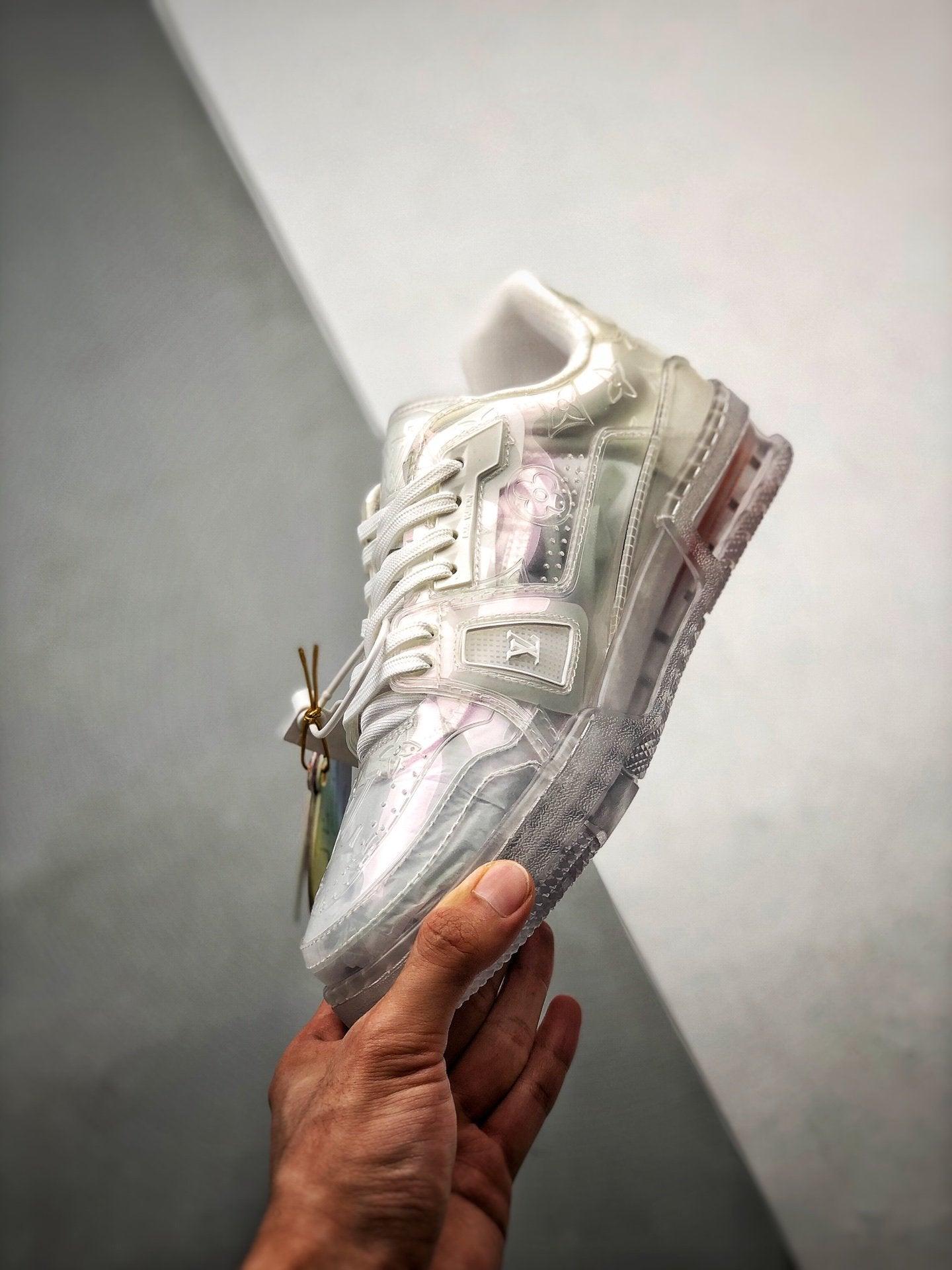 LOUIS VUITTON TRAINER " TRANSPARENT "