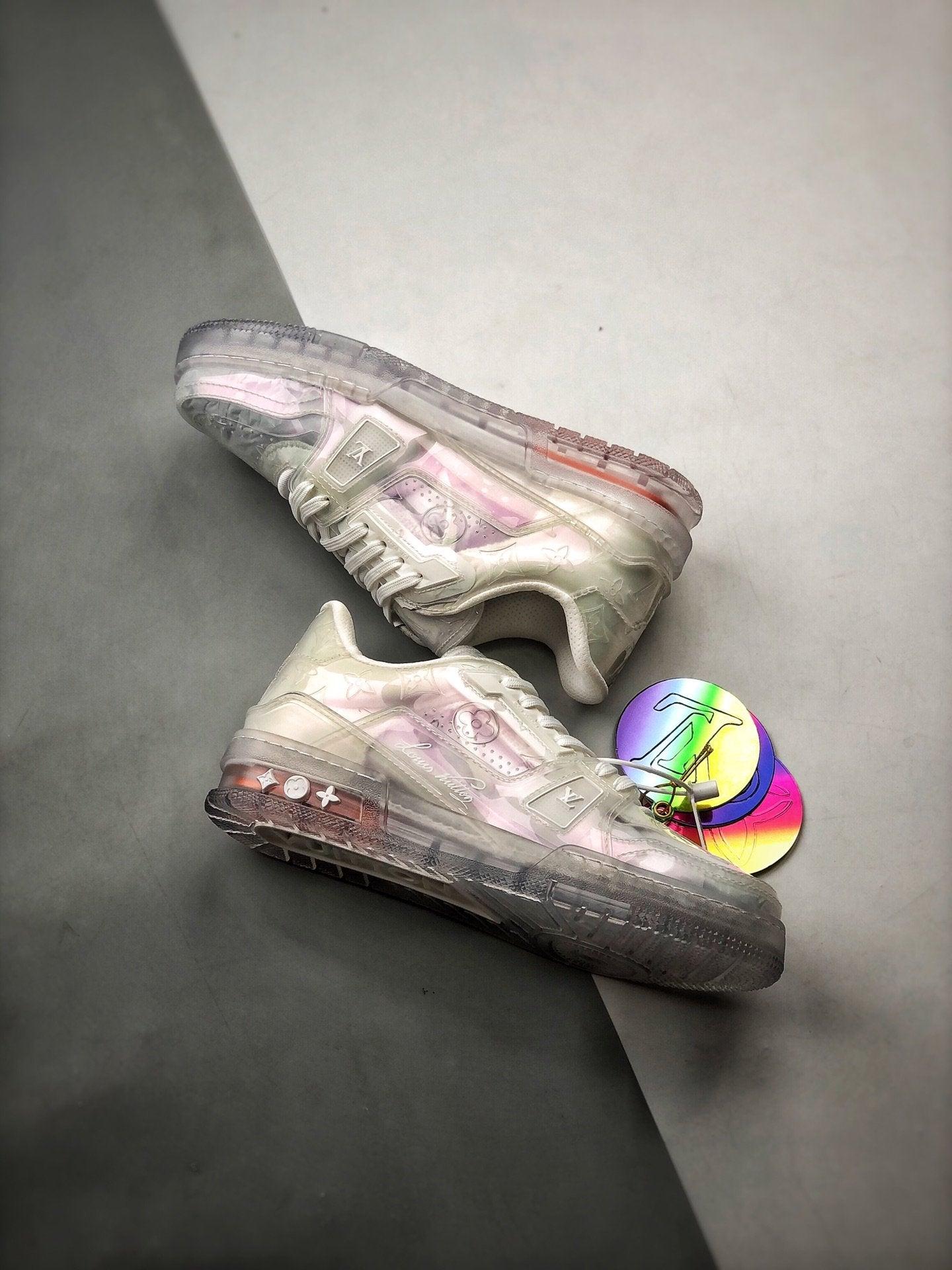 LOUIS VUITTON TRAINER " TRANSPARENT "