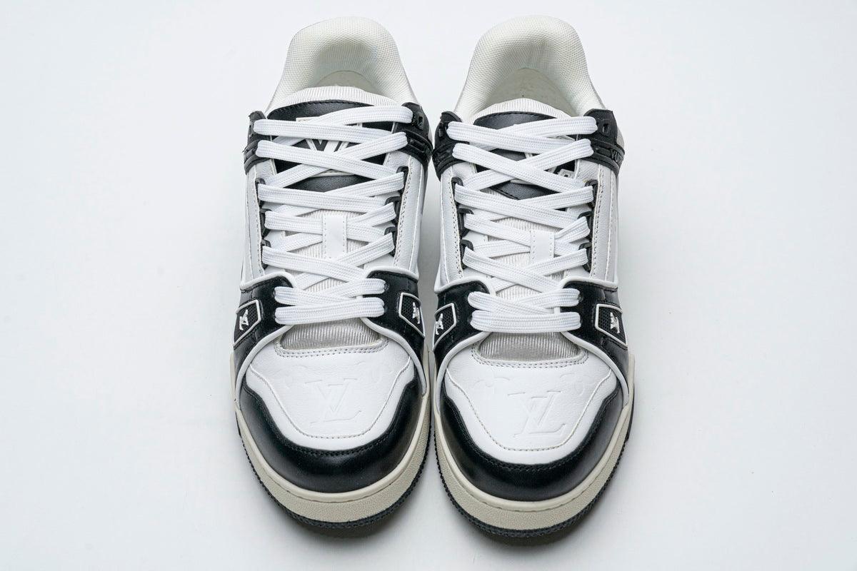 LOUIS VUITTON TRAINER " WHITE BLACK "