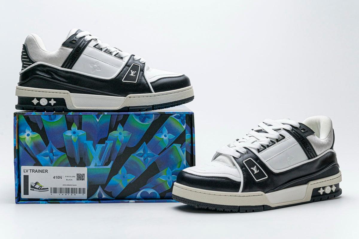 LOUIS VUITTON TRAINER " WHITE BLACK "