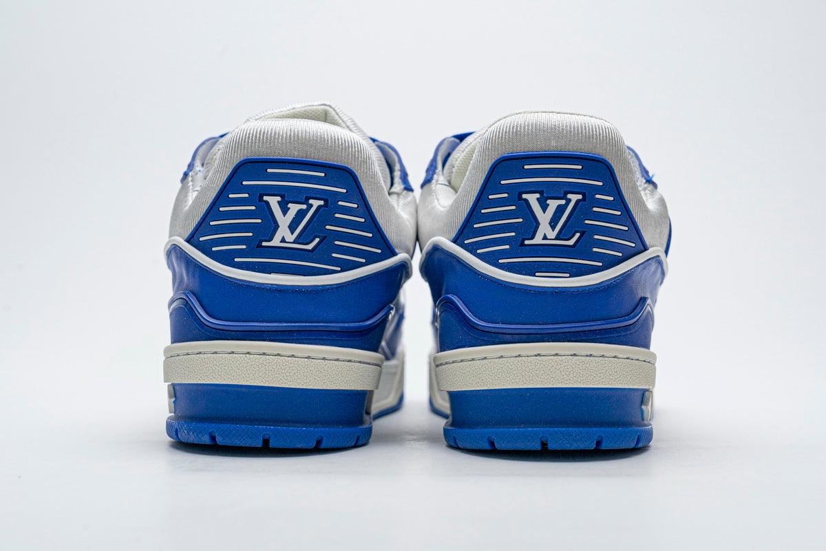 LOUIS VUITTON TRAINER " WHITE BLUE "
