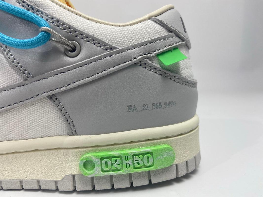 NIKE X OFF WHITE - DUNK SB " LOT 2 "