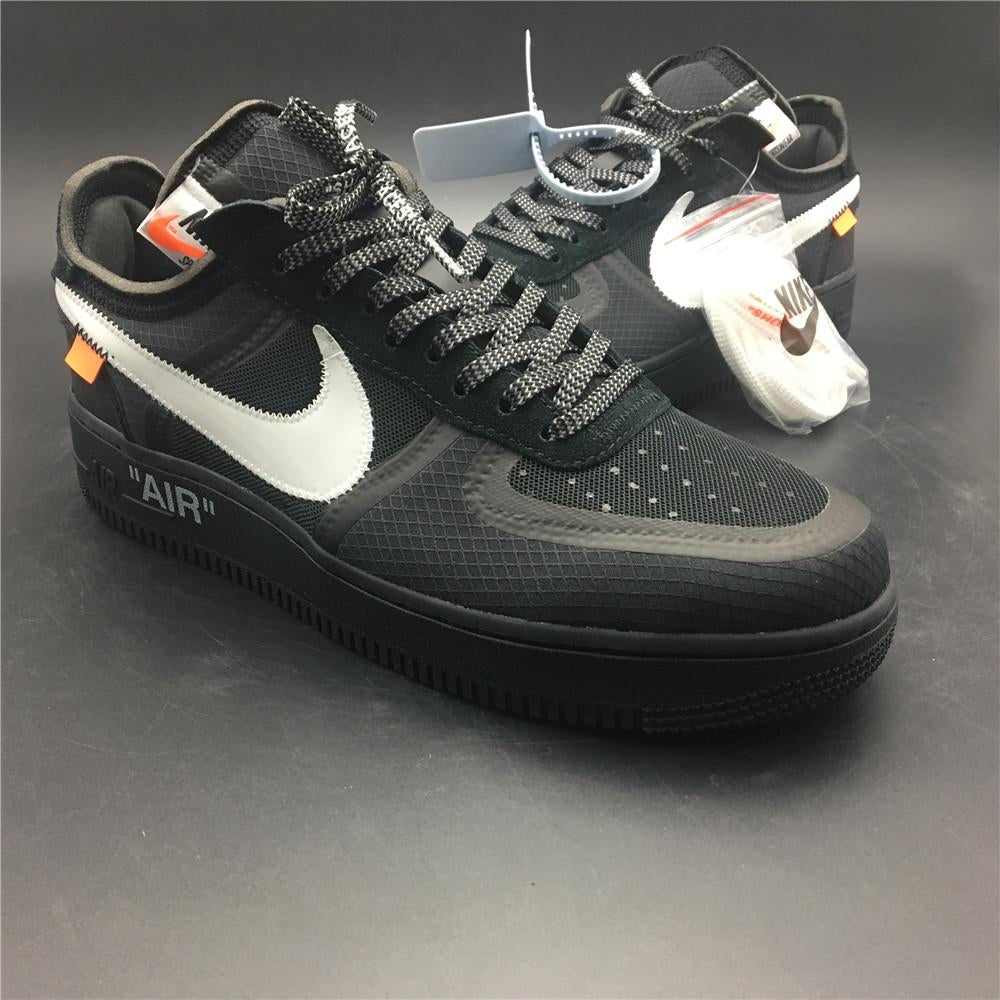 OFF WHITE - AIR FORCE 1 " BLACK "