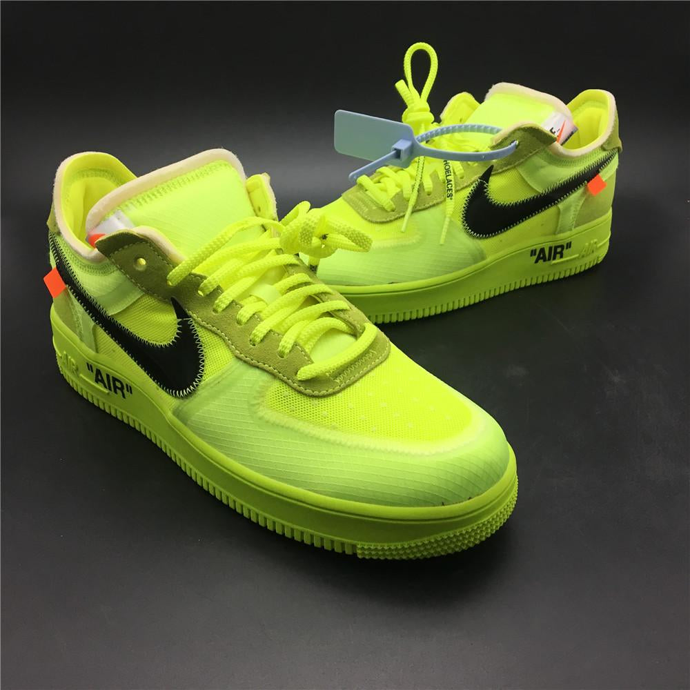 OFF WHITE - AIR FORCE 1 " VOLT "