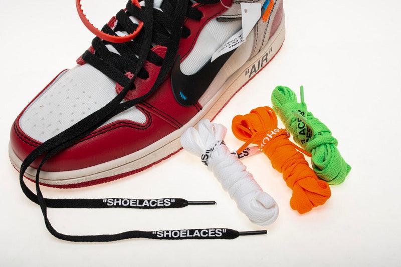 OFF WHITE AIR JORDAN 1 " CHICAGO "