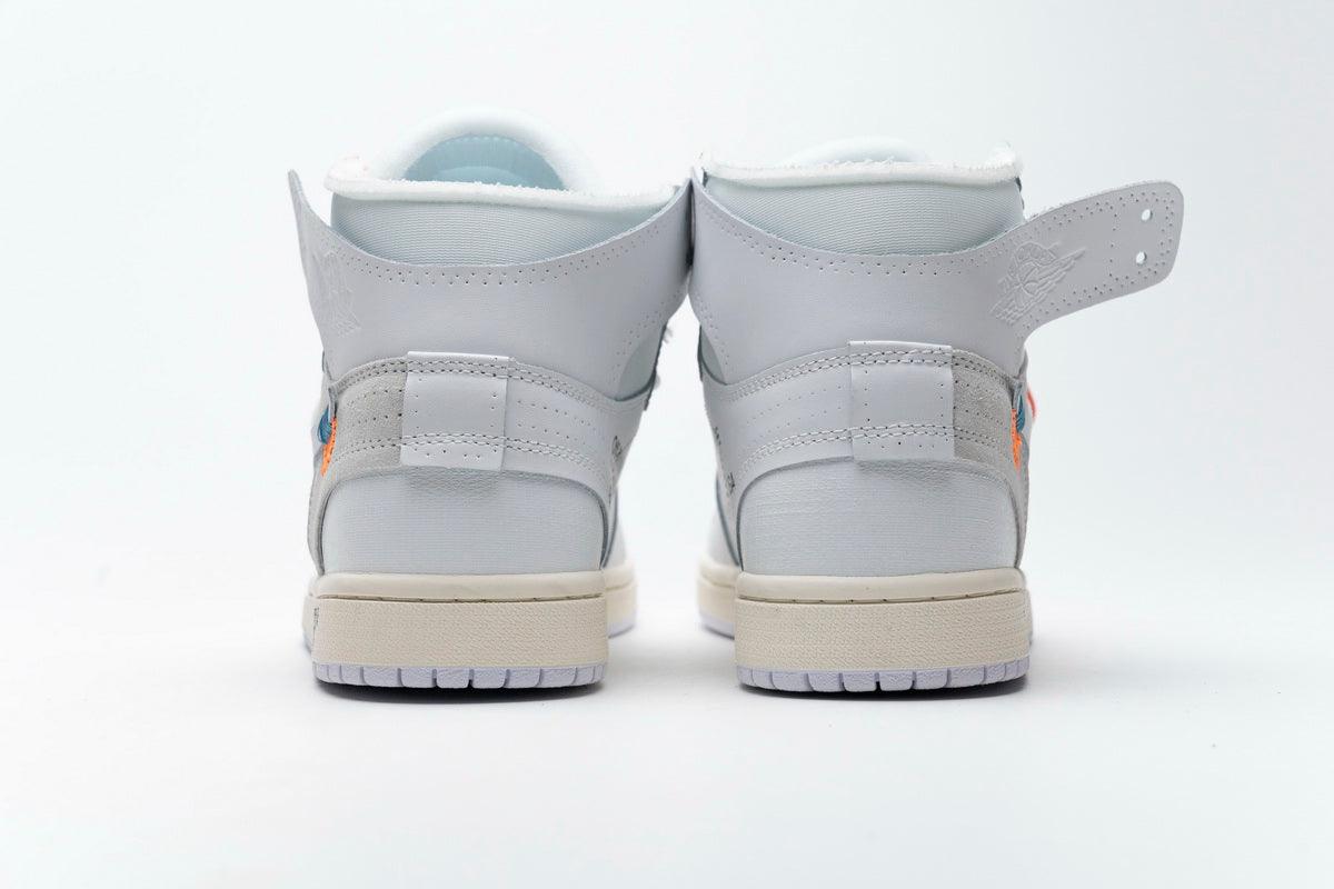 OFF WHITE - AIR JORDAN 1 " WHITE "