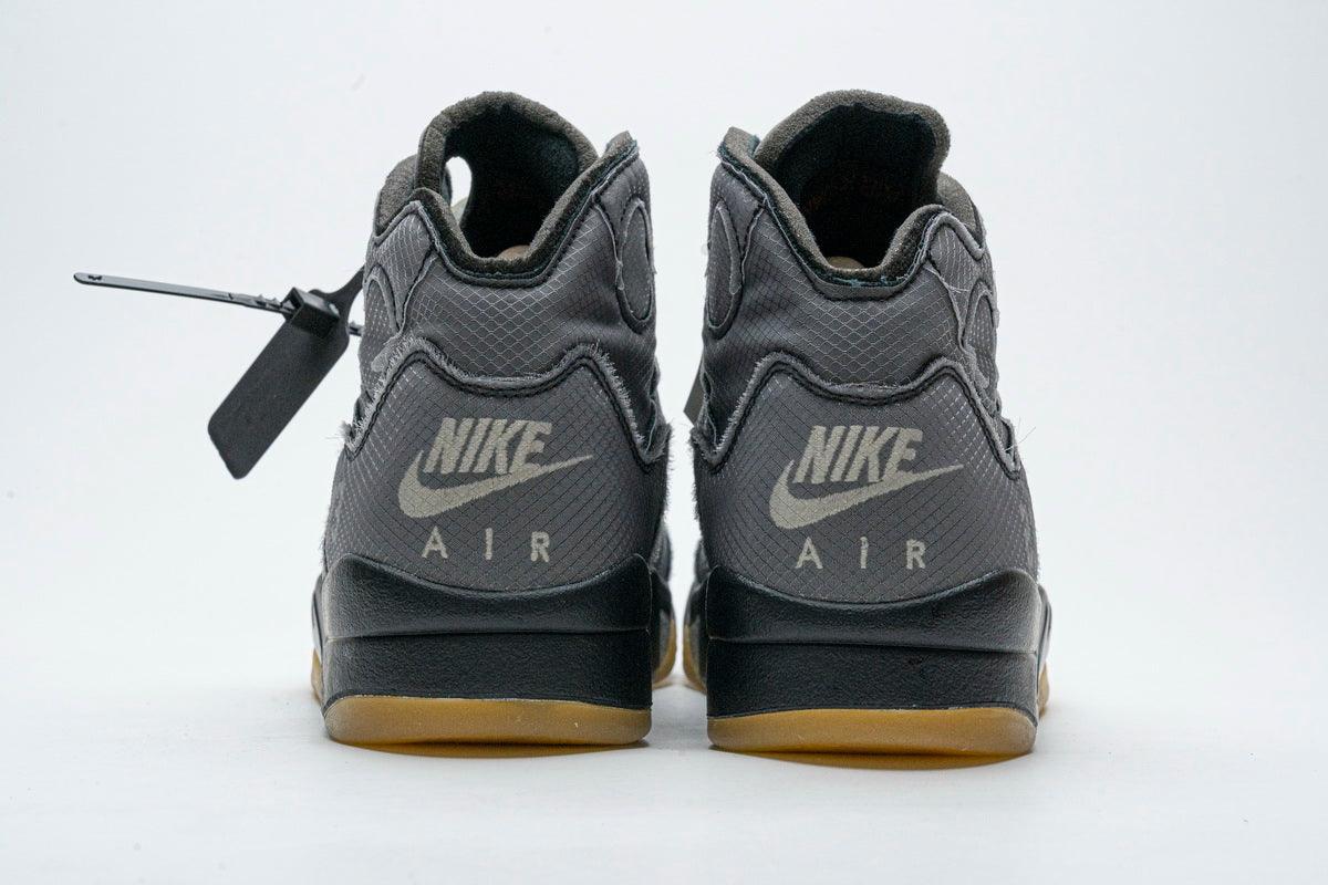 OFF WHITE AIR JORDAN 5 " MUSLIN "