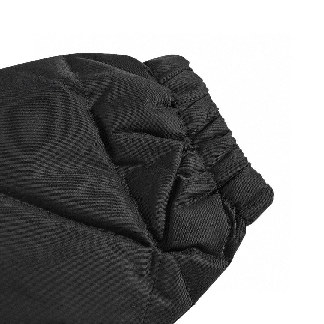 PRADA 21FW NYLON JACKET BLACK