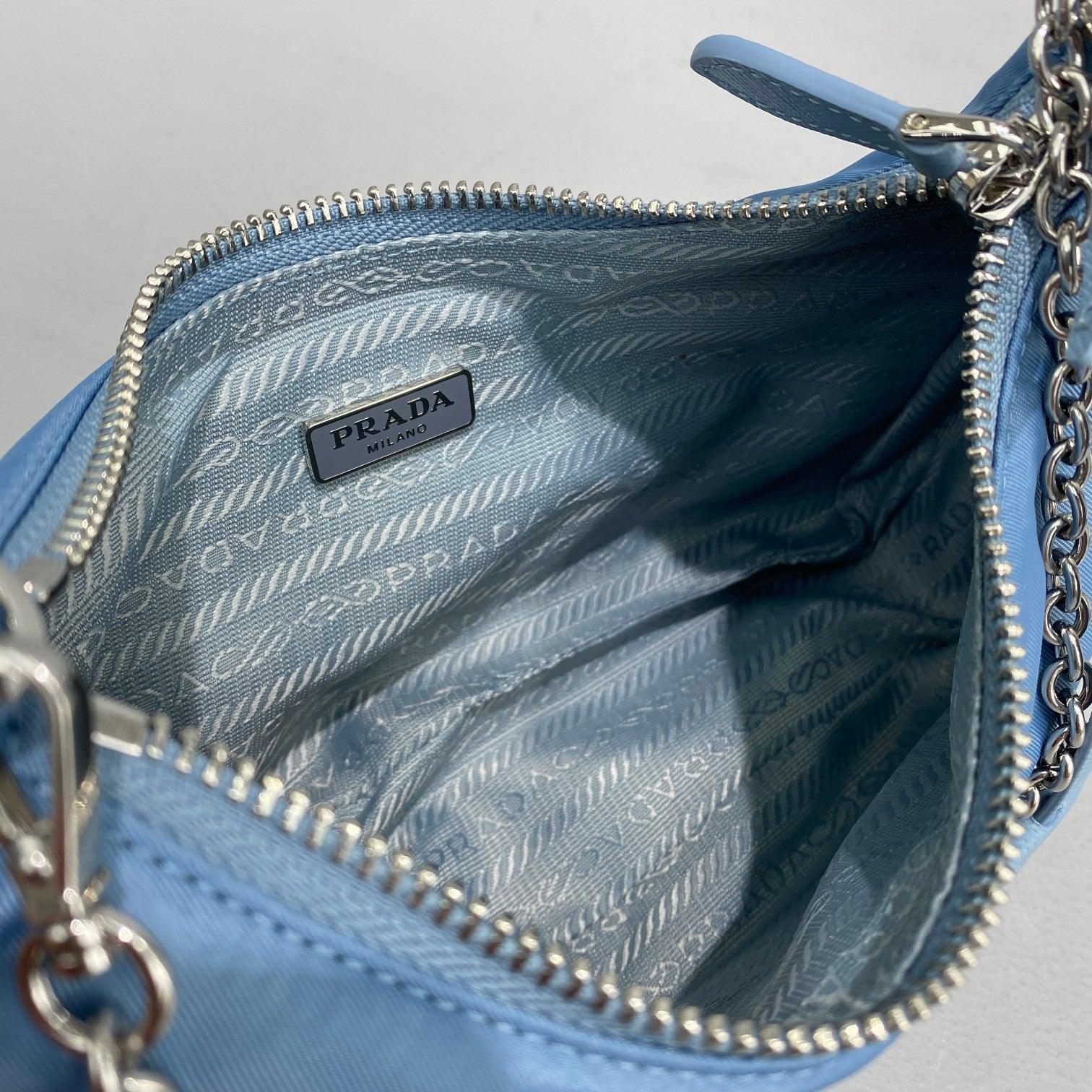 PRADA RE-EDITION 2005 RE-NYLON CELESTE