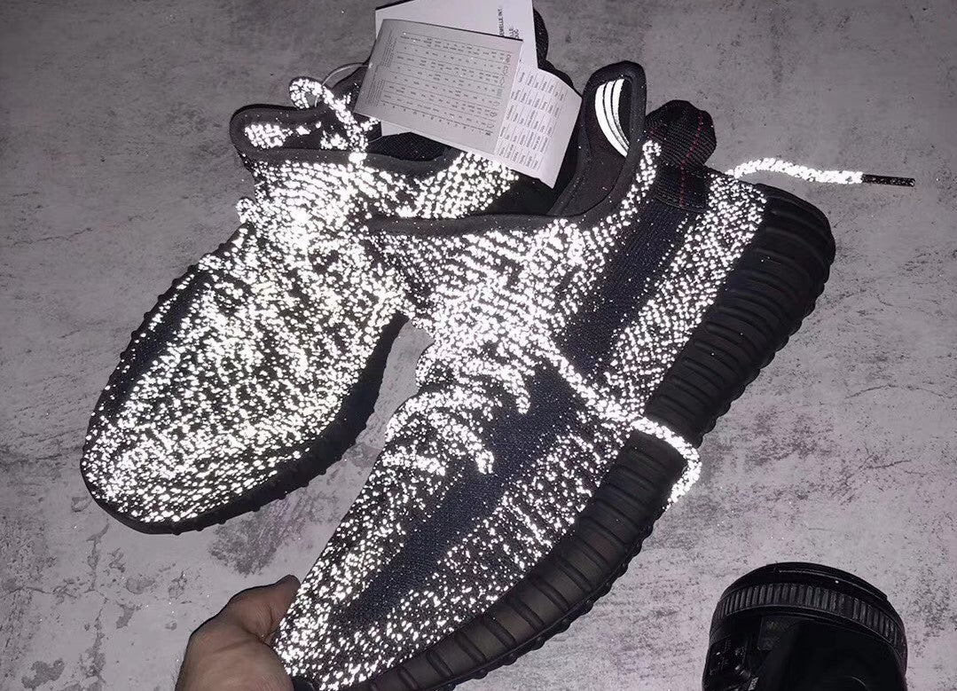 SNEAKERS V2 ''TRIPLE BLACK''- REFLECTIVE