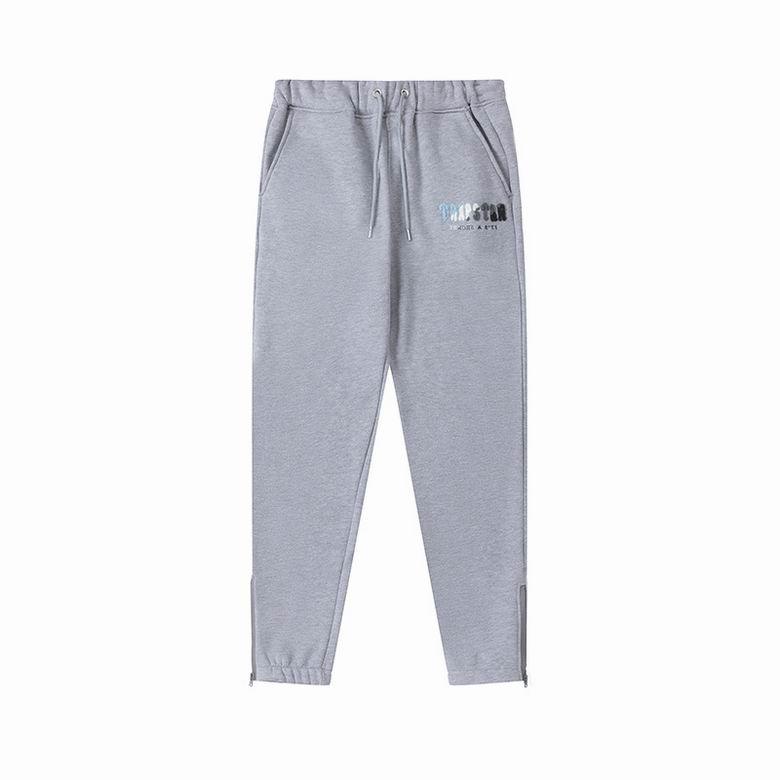 TRAPSTAR TRACKSUIT LOGO BLUE/WHITE/GREY *GREY/BLACK*