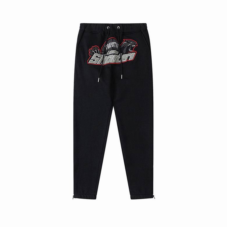 TRAPSTAR TRACKSUIT LOGO RED SHOOTERS *GREY/BLACK*