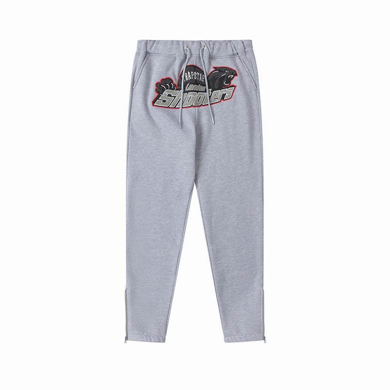TRAPSTAR TRACKSUIT LOGO RED SHOOTERS *GREY/BLACK*