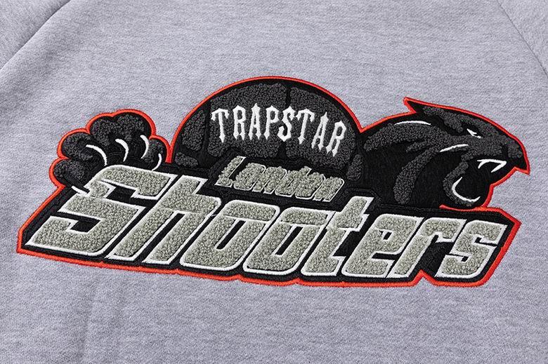 TRAPSTAR TRACKSUIT LOGO RED SHOOTERS *GREY/BLACK*