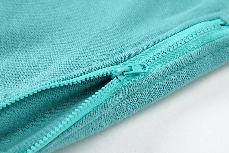 TRAPSTAR TRACKSUIT LOGO WHITE/BLUE *AQUAMARINE/BLUE*