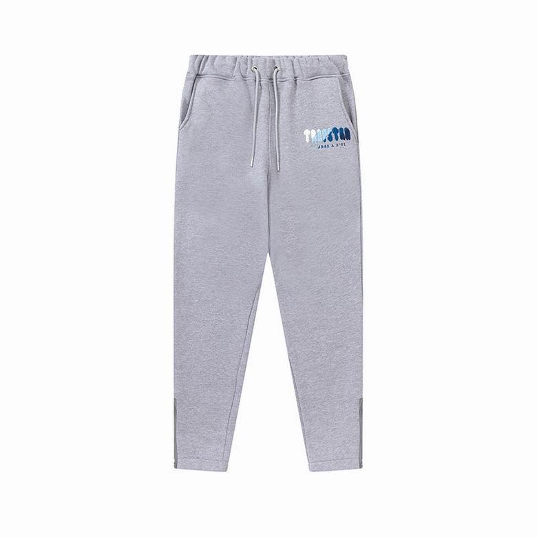 TRAPSTAR TRACKSUIT LOGO WHITE/BLUE *GREY/BLACK*