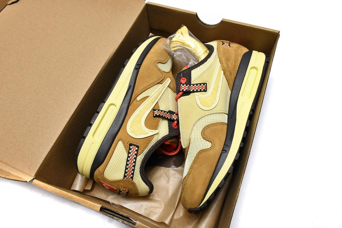 TRAVIS SCOTT - AIR MAX 1 " WHEAT LEMON DROP "