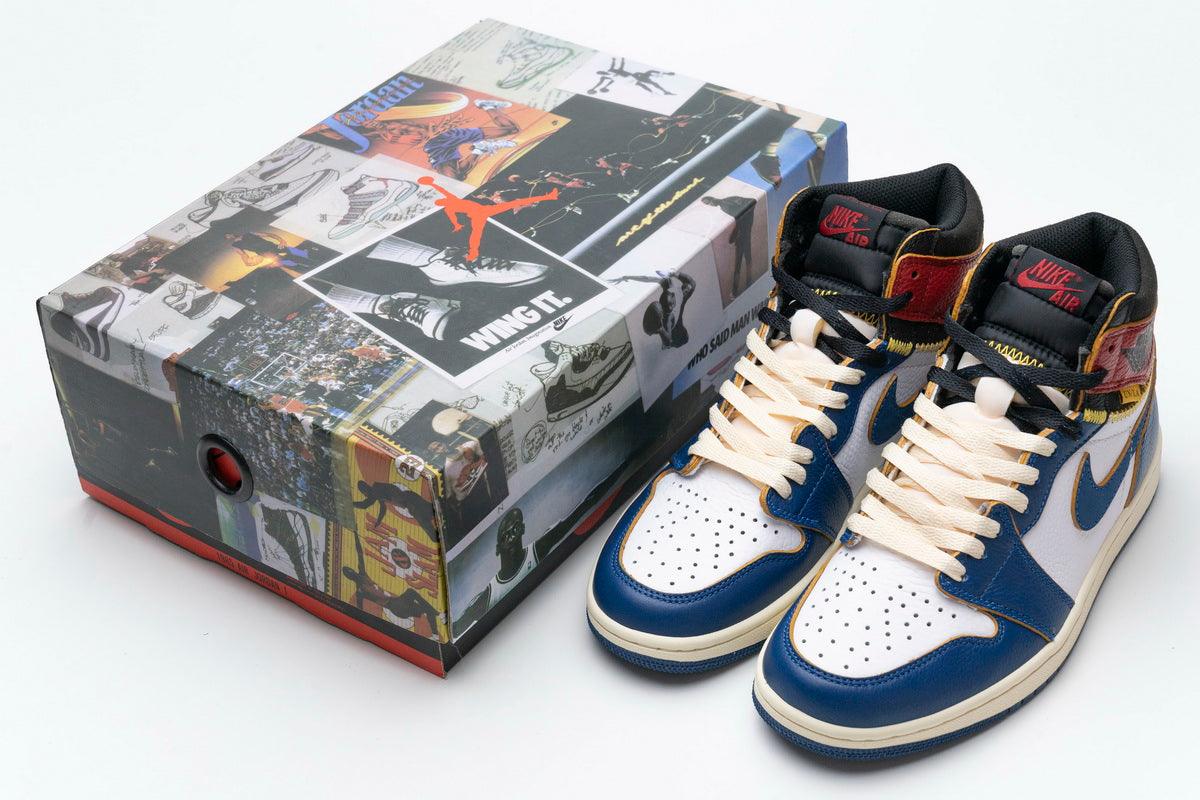 UNION LA x AIR JORDAN 1 RETRO " BLUE TOE "